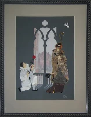 Пьеро и дама (ВЕНЕЦшЯ)