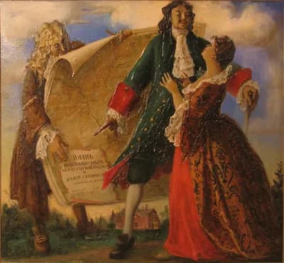 Царский подарок. 120 х 130 орг. смеш. техн.