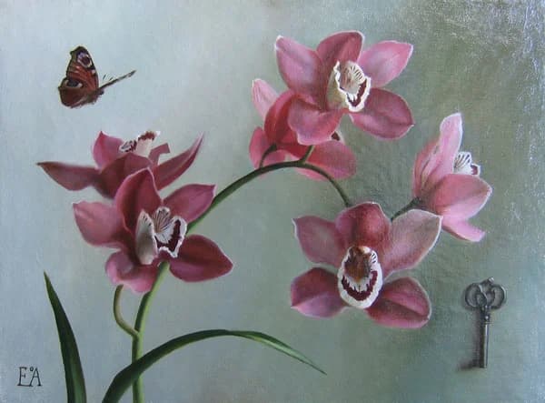 Орхидея 40 х 50 х.м.