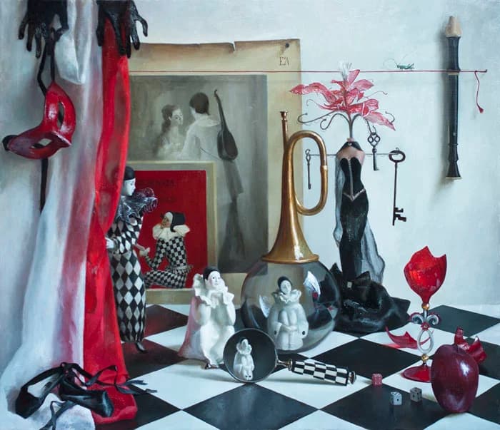 Мечтатель 100х110 х.м.