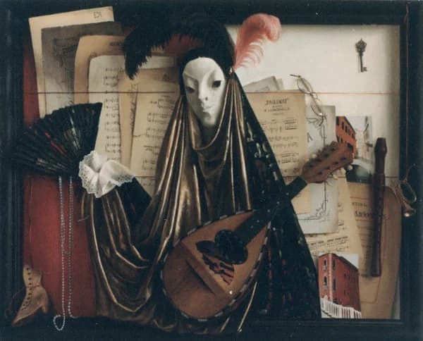 Венеция. Маска. 105х90, х/м, 2003