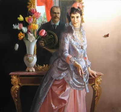 Дагмара. 140х130, х/м, 2006