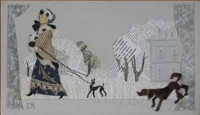 В зимнем сквере.