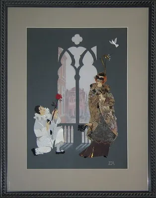 Пьеро и дама (ВЕНЕЦИЯ)