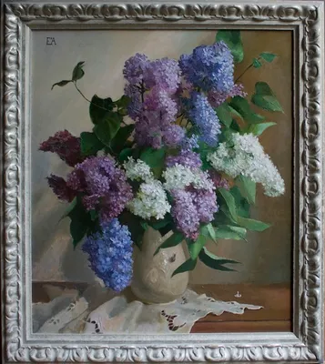 Сирень в раме