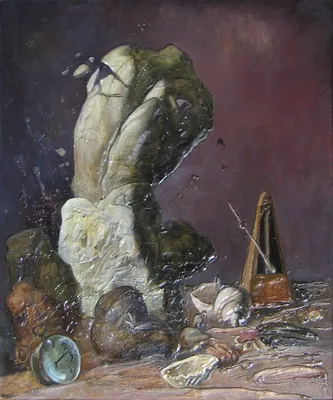Бельведерский торс, 95х110, смешанная техника, 1995