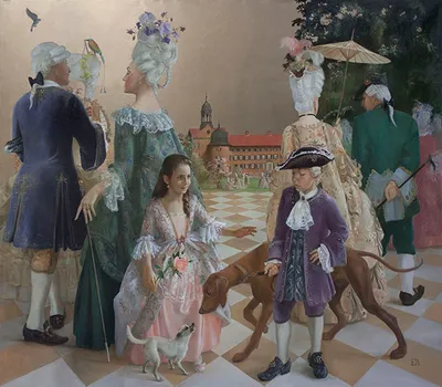 Первая встреча в замке Ойтин