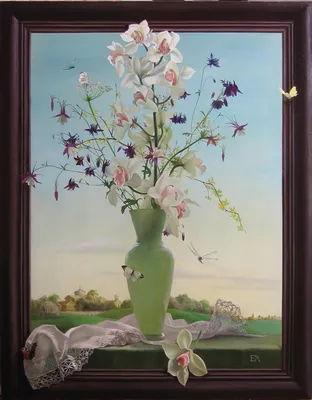 Детний вечер(орхидея)