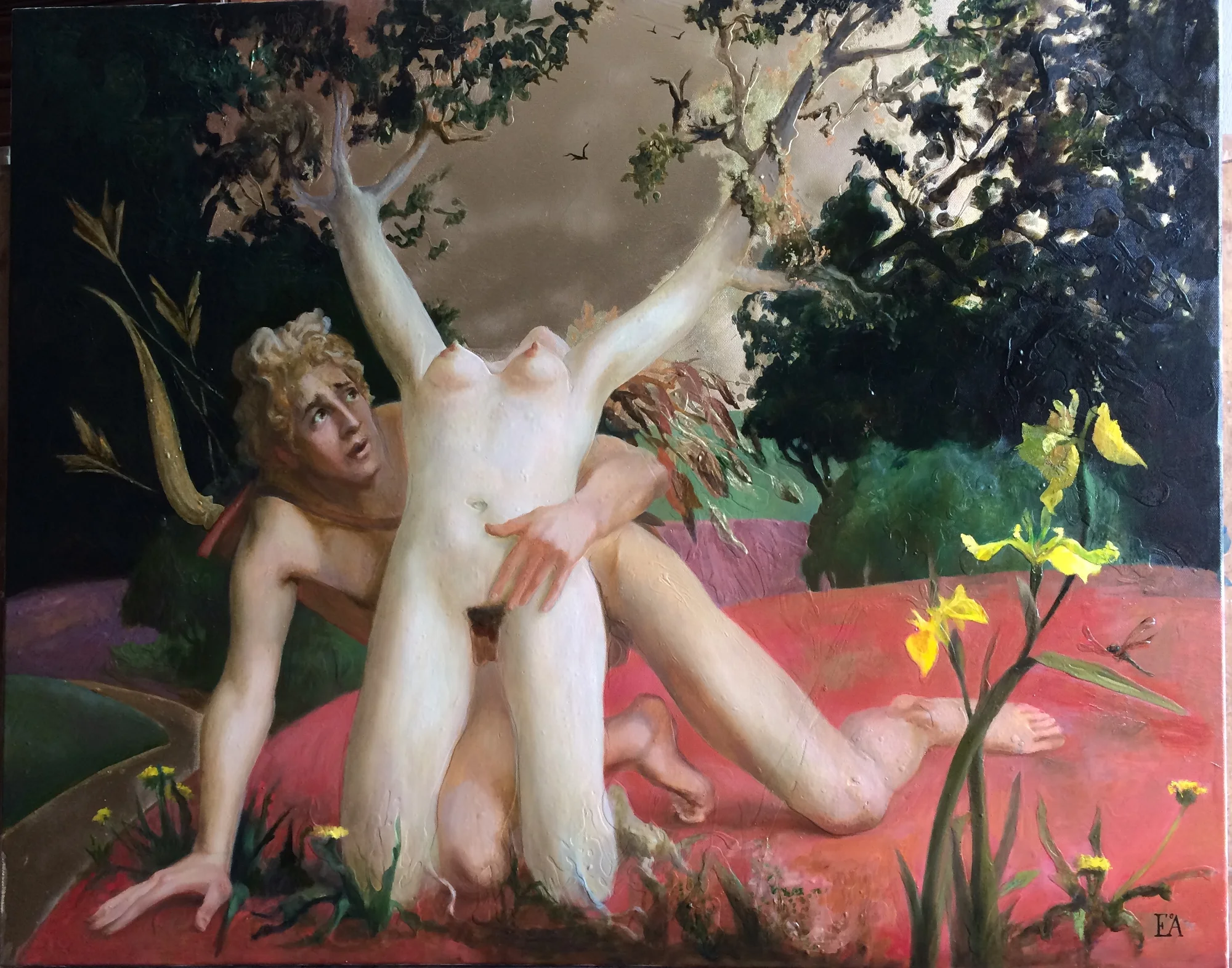Daphne and Apollo