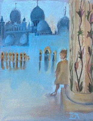 Кира в Абу-Даби 