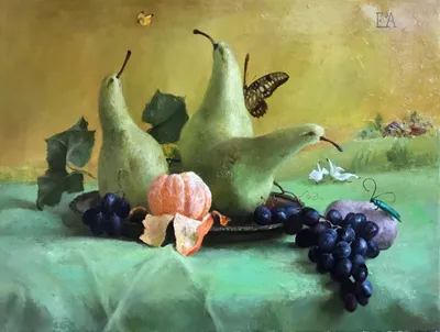 Pears and geese