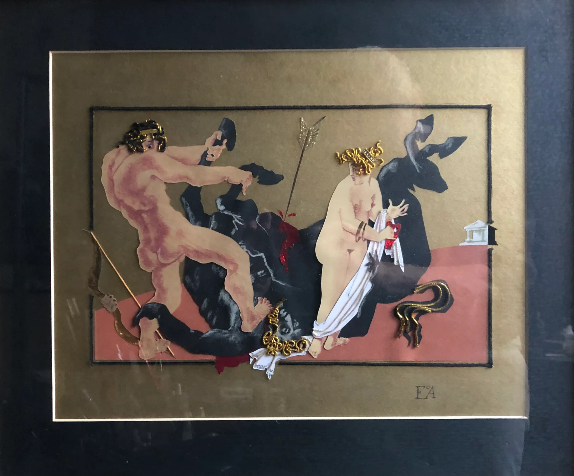 Hercules kills the Centaur Nessus