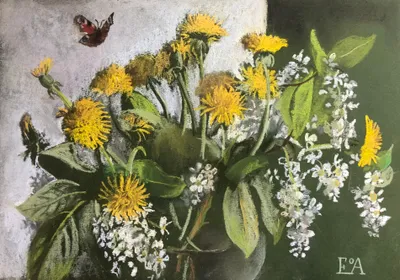 The first flowers